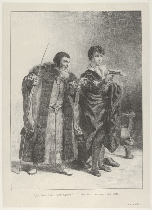 Polonius and Hamlet