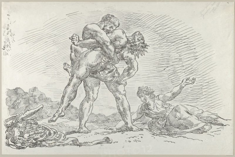 Hercules and Antaeus