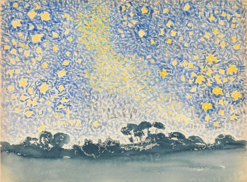 Landscape with Stars