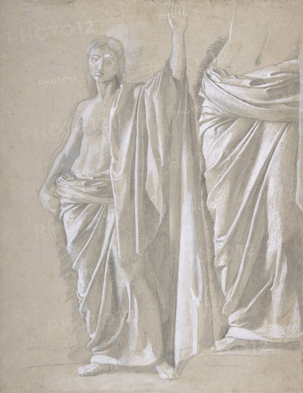 Study of a Draped Figure