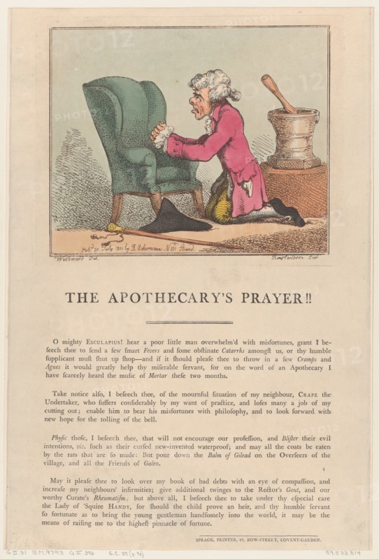 The Apothecary's Prayer!!