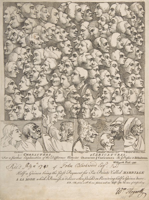 Characters and Caricaturas