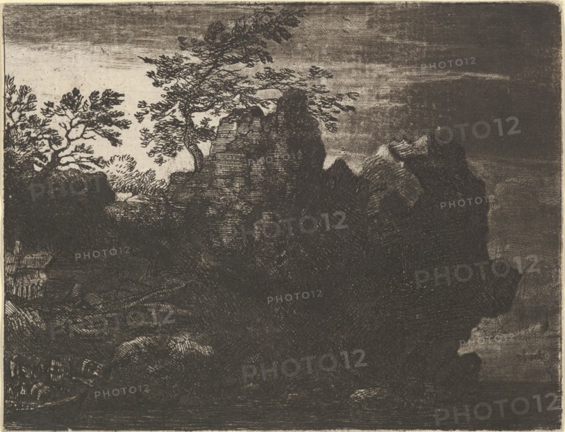The Large Rock at the River