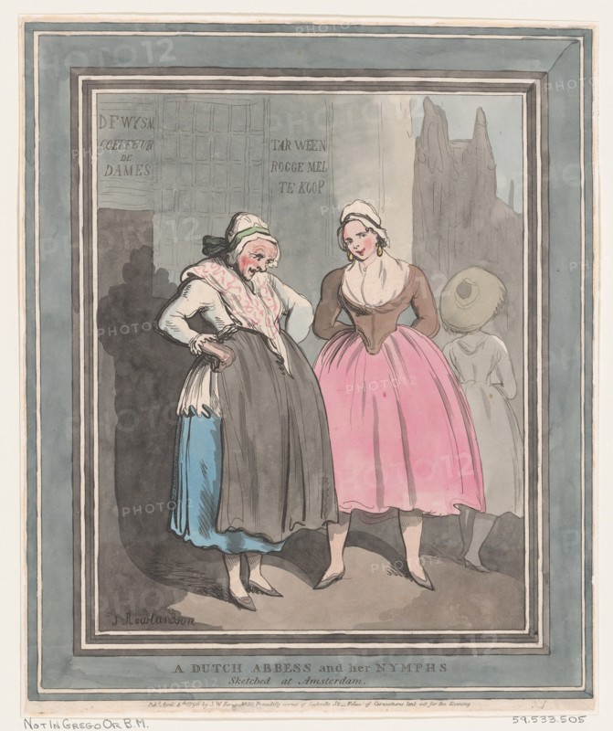 A Dutch Abbess and her Nymphs