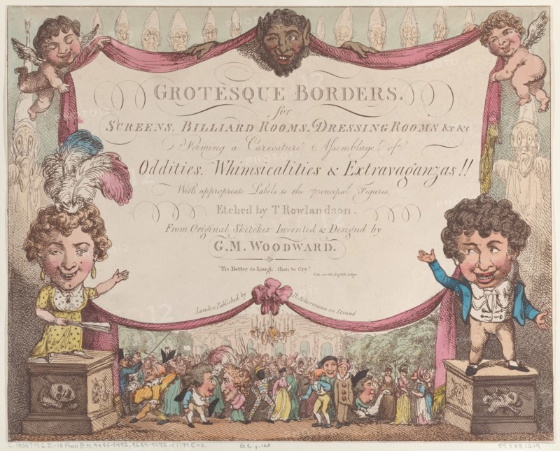 Grotesque Borders for Screens