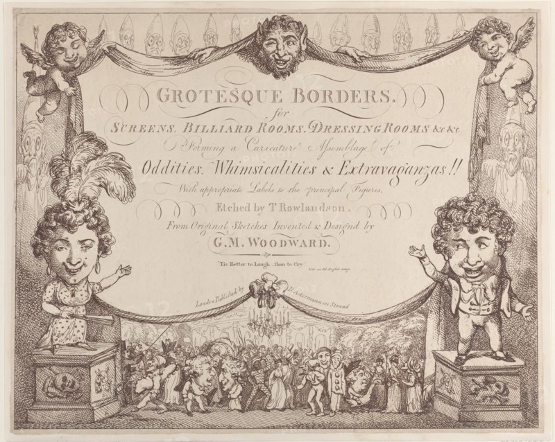 Grotesque Borders for Screens