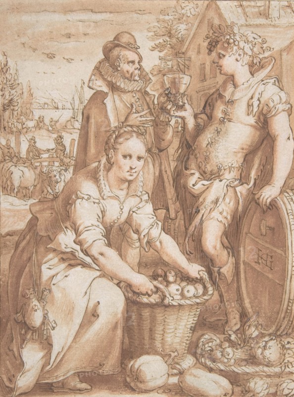 Autumn; Study for an Engraving