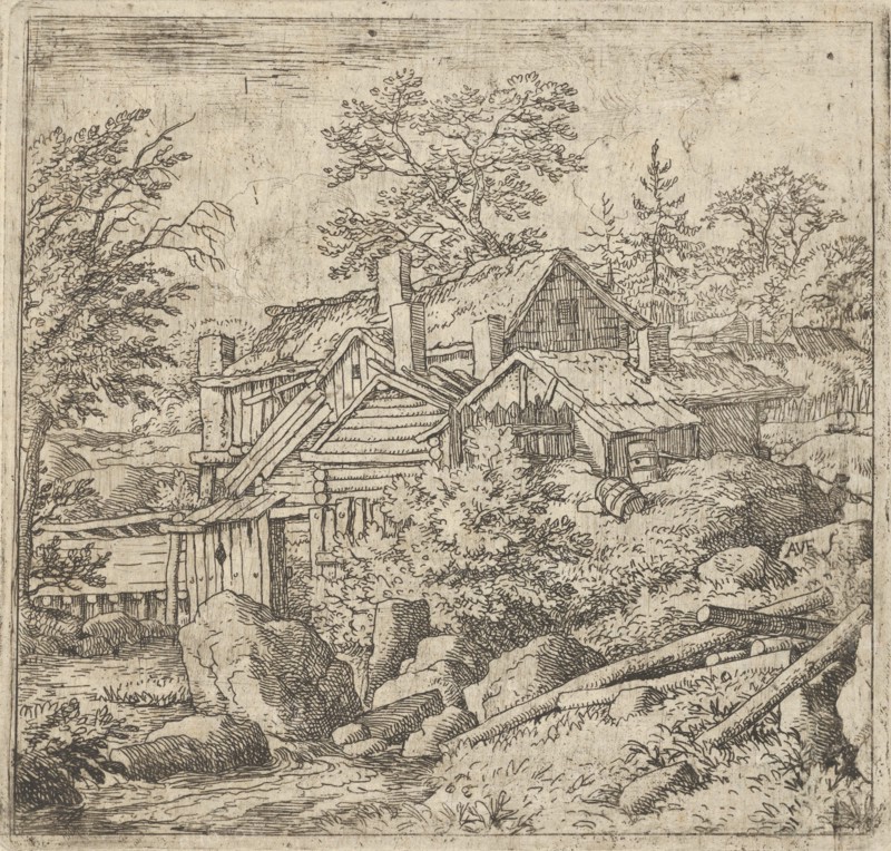 The Hamlet on the Mountainside