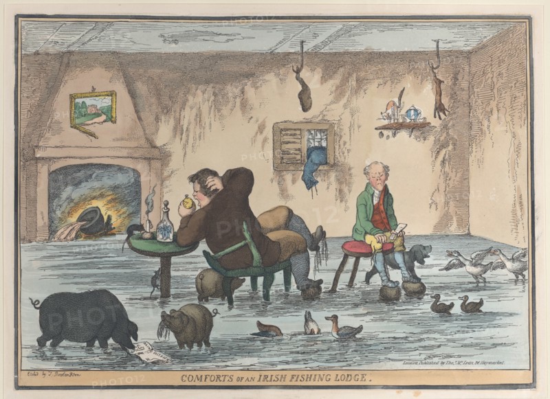 Comforts of an Irish Fishing Lodge