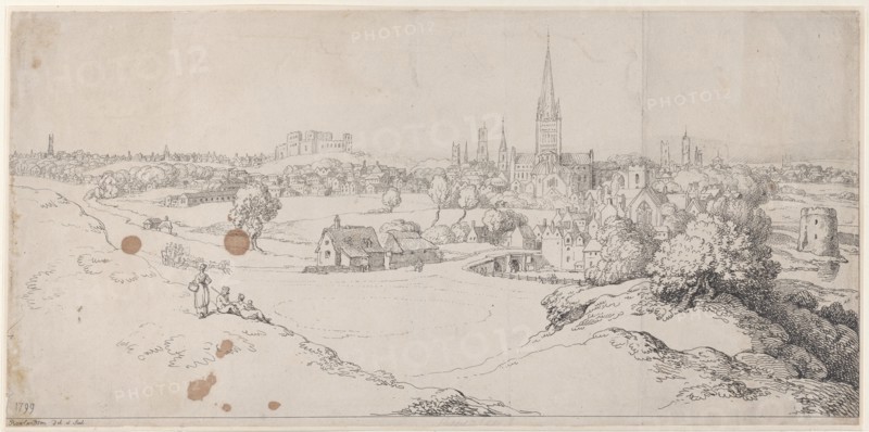View of Norwich From St. James Hill