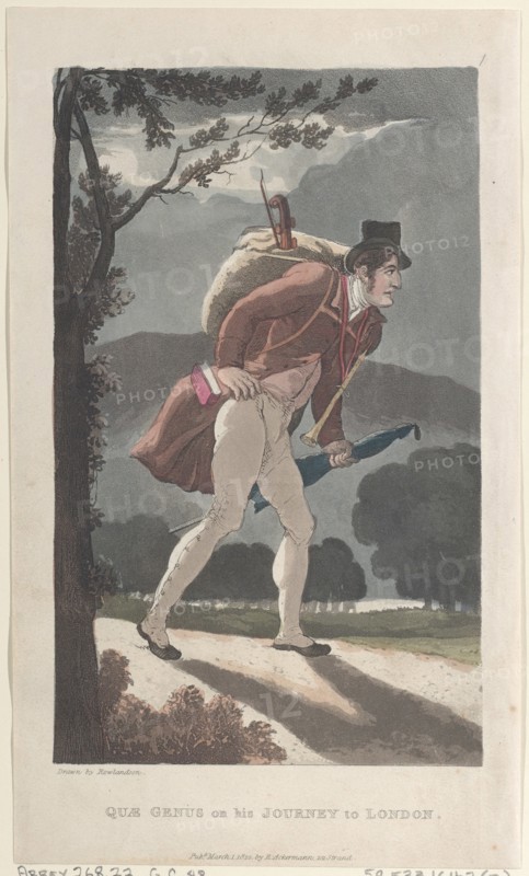 Quae Genus on His Journey to London