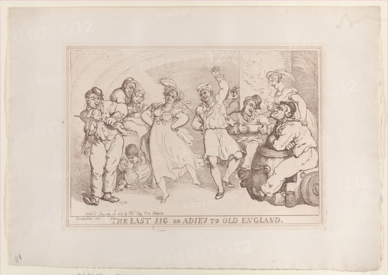 The Last Jig or Adieu to Old England