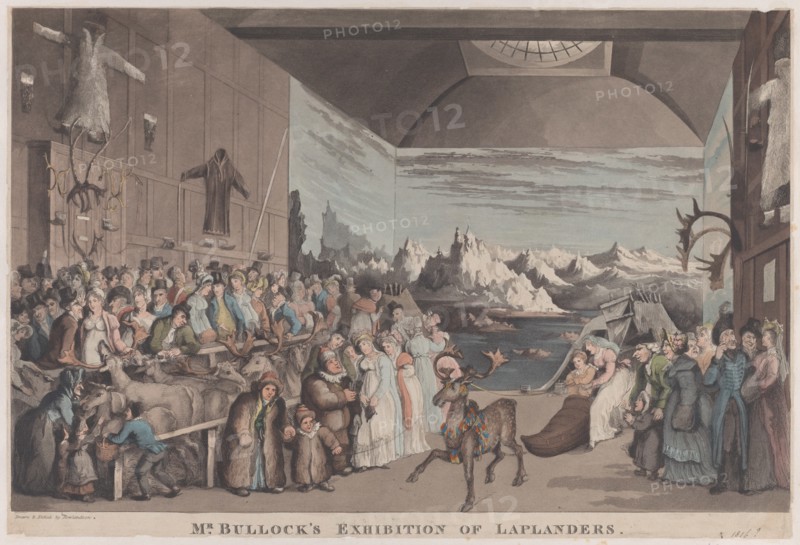 Mr. Bullock's Exhibition of Laplanders