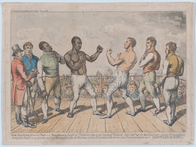 The Battle Between Cribb and Molineaux