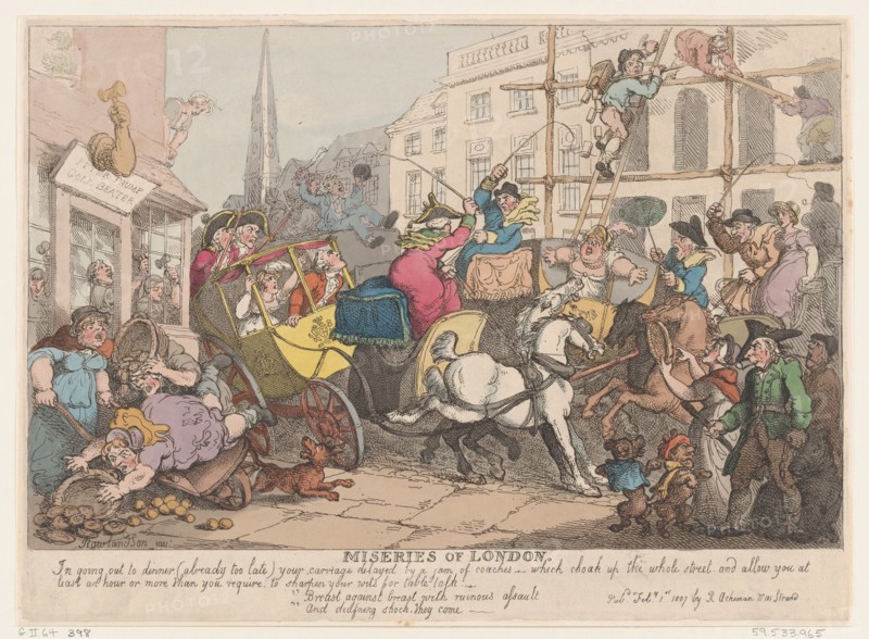 Miseries of London: Going out to Dinner