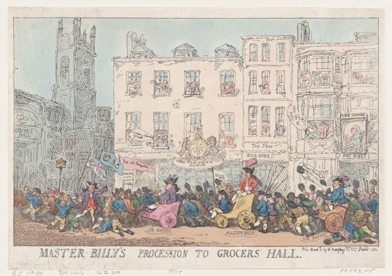 Master Billy's Procession to Grocers Hall