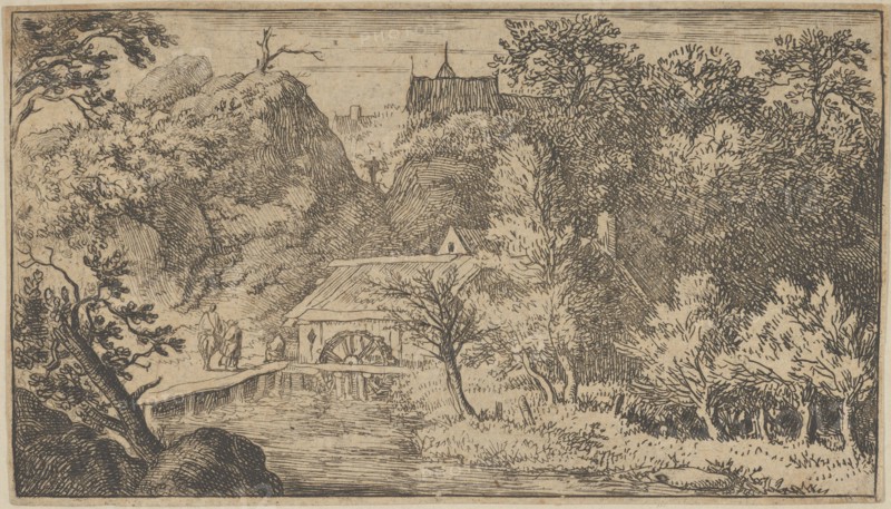 The Watermill at the Foot of the Mountain