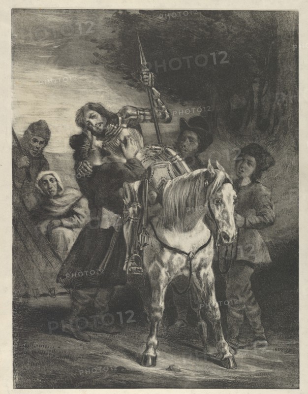 The Wounded Goetz Taken in by the Gypsies