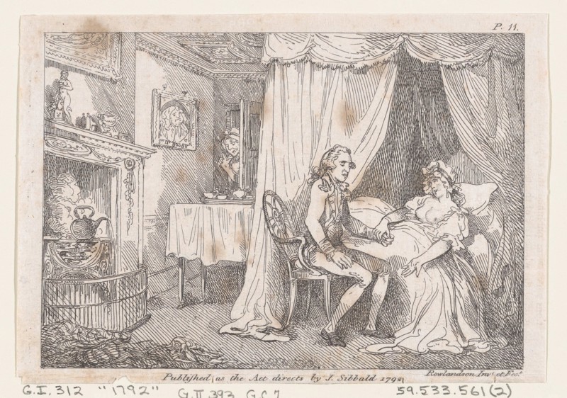 Lady Booby attempts to seduce the immaculate Joseph