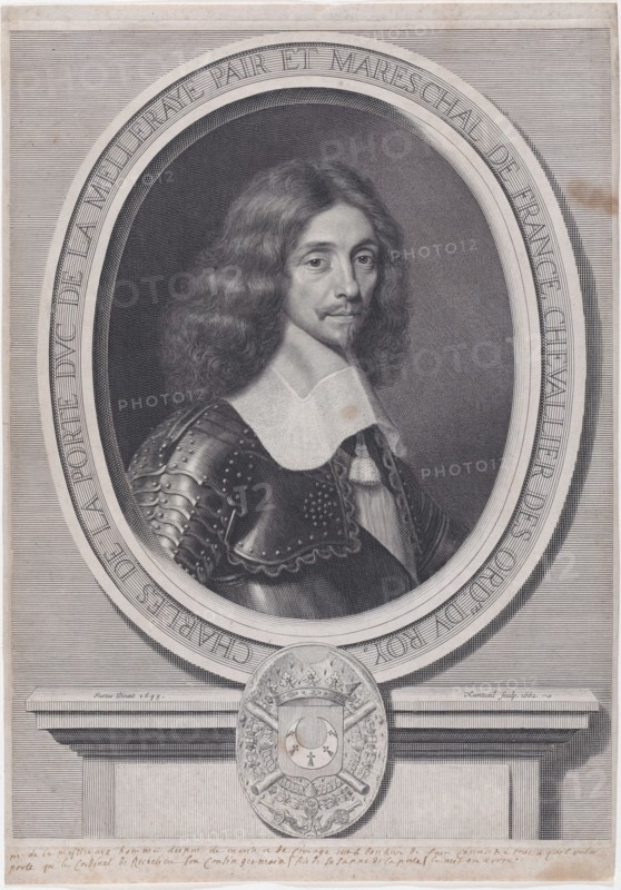 Portrait of Charles de la Porte Duc de la Melleraye