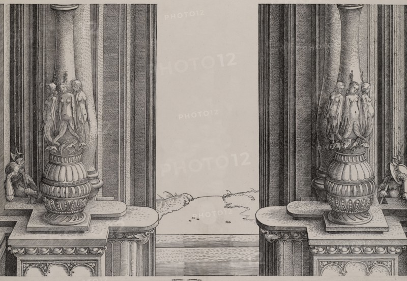 The Middle Section of the Entryway to the Central Portal