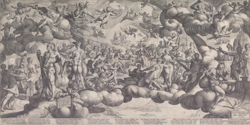 The Feast of the Gods at the Marriage of Cupid and Psyche