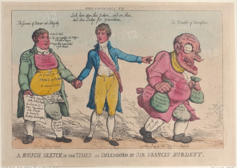 A Rough Sketch of the Times as Deleniated by Sir Francis Burdett
