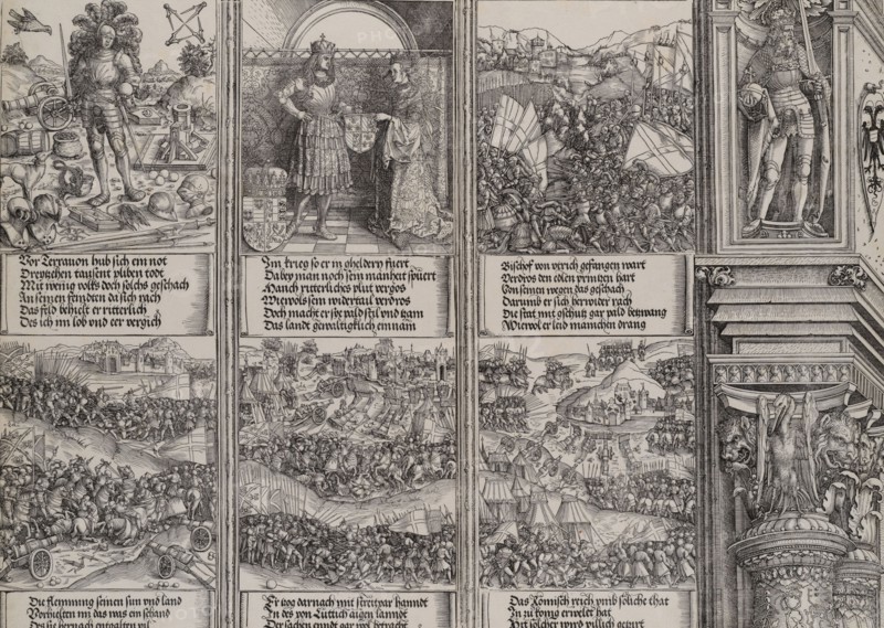 The Betrothal of Mary of Burgundy; Young Maximilian; The Struggle for the Burgundian Succession; The Battle Near Therouanne; The War in Guelderland; and The Utrecht Feud