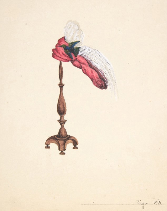 A Hat on a Stand, 1863.