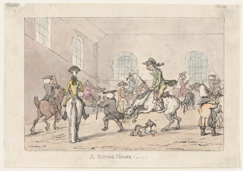 A Riding House, 1799 (?).