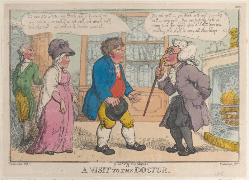 A Visit to the Doctor, 1809-12?.