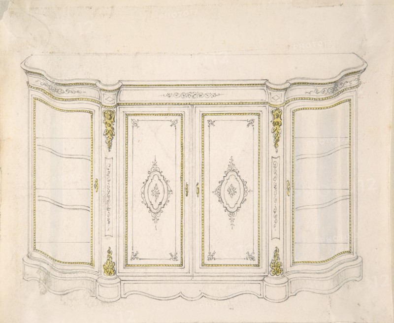 Cabinet Design, 19th century.