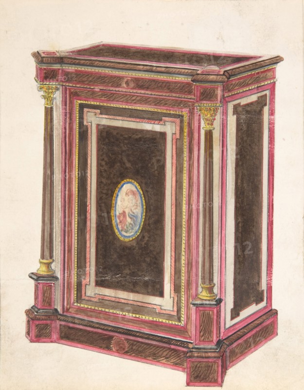 Cabinet Design, 19th century.