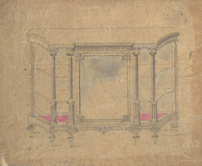 Cabinet Design, 19th century.