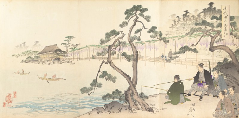 Chiyoda Castle (Album of Men), 1897.