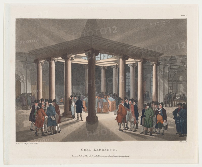 Coal Exchange, May 1, 1808.