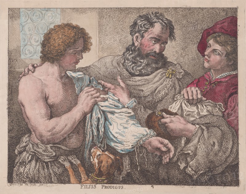 Filus Prodigus (The Prodigal Son), 1783-95.