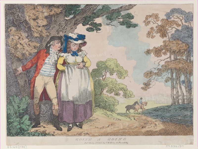 Going, A-Going, [1785], reissued July 1, 1802.