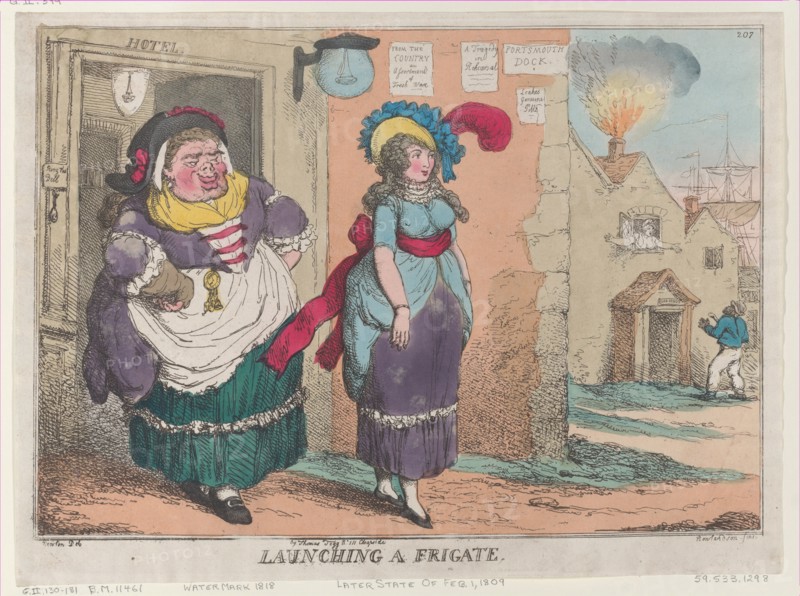 Launching a Frigate, [February 1, 1809], reprint.