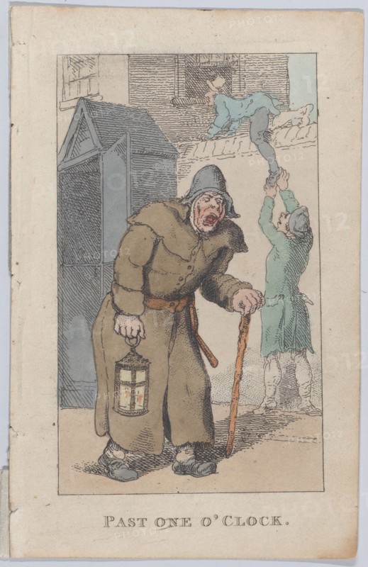 Past One O'Clock, 1820.