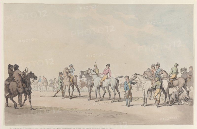 Preparing for the Race, 1804.