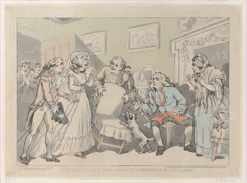 Reconciliation, or the Return from Scotland, December 17, 1785.