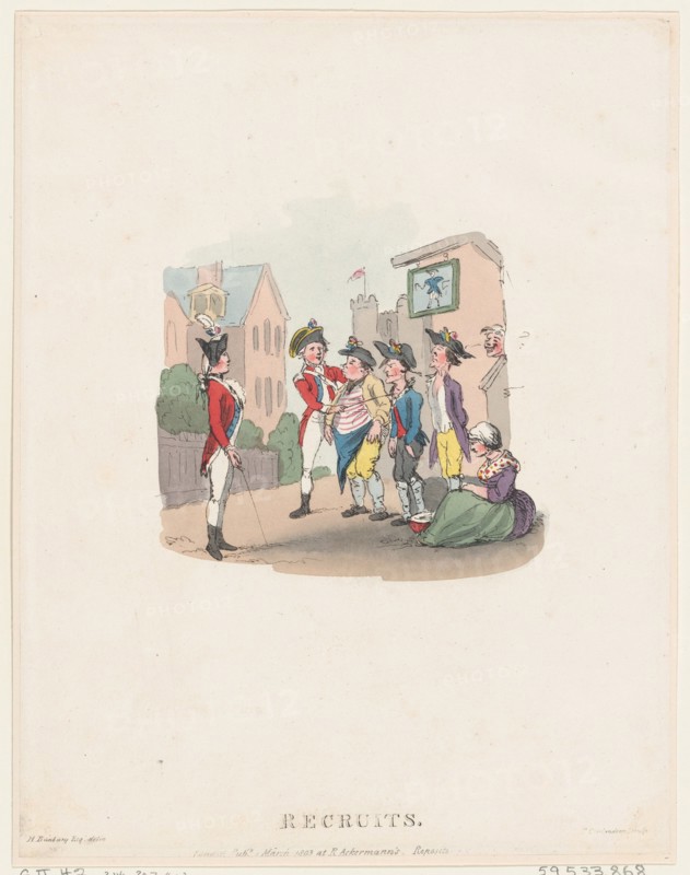 Recruits, March 1, 1803.