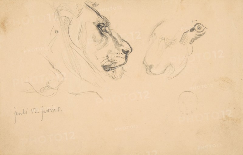 Sketchbook with views of Tours, France and its environs, 1828-29.