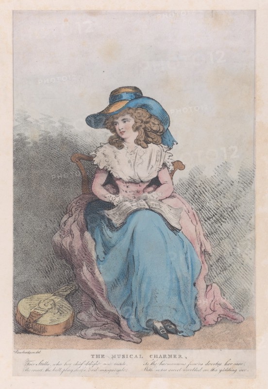 The Musical Charmer, ca. 1793.