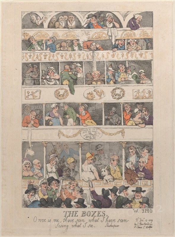 The Boxes, December 12, 1809.