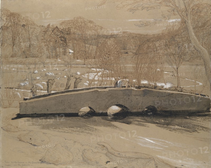 The Bridge at Shoreham, ca. 1829.