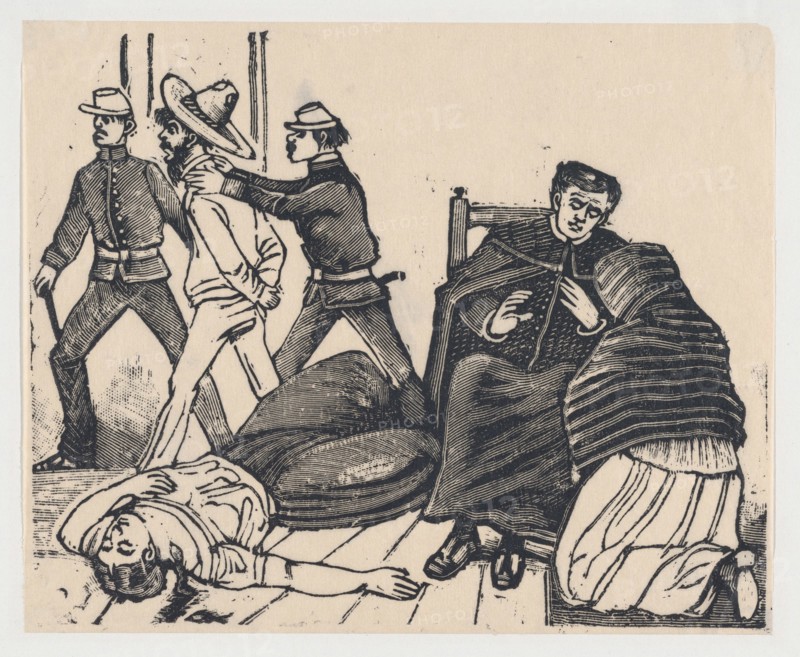 The double murder in Puente de los Gallos, ca. 1905-1910.