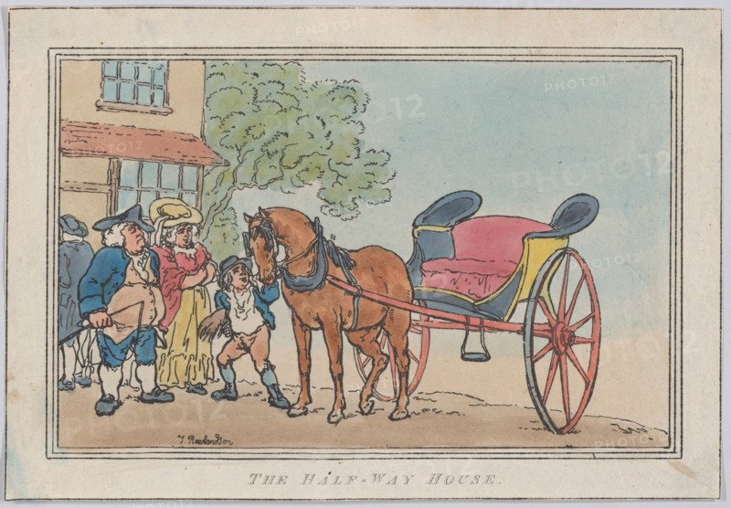 The Half-Way House, published 1787 (a later reissue).