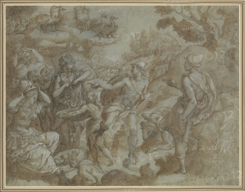 The Judgment of Paris, 1583.